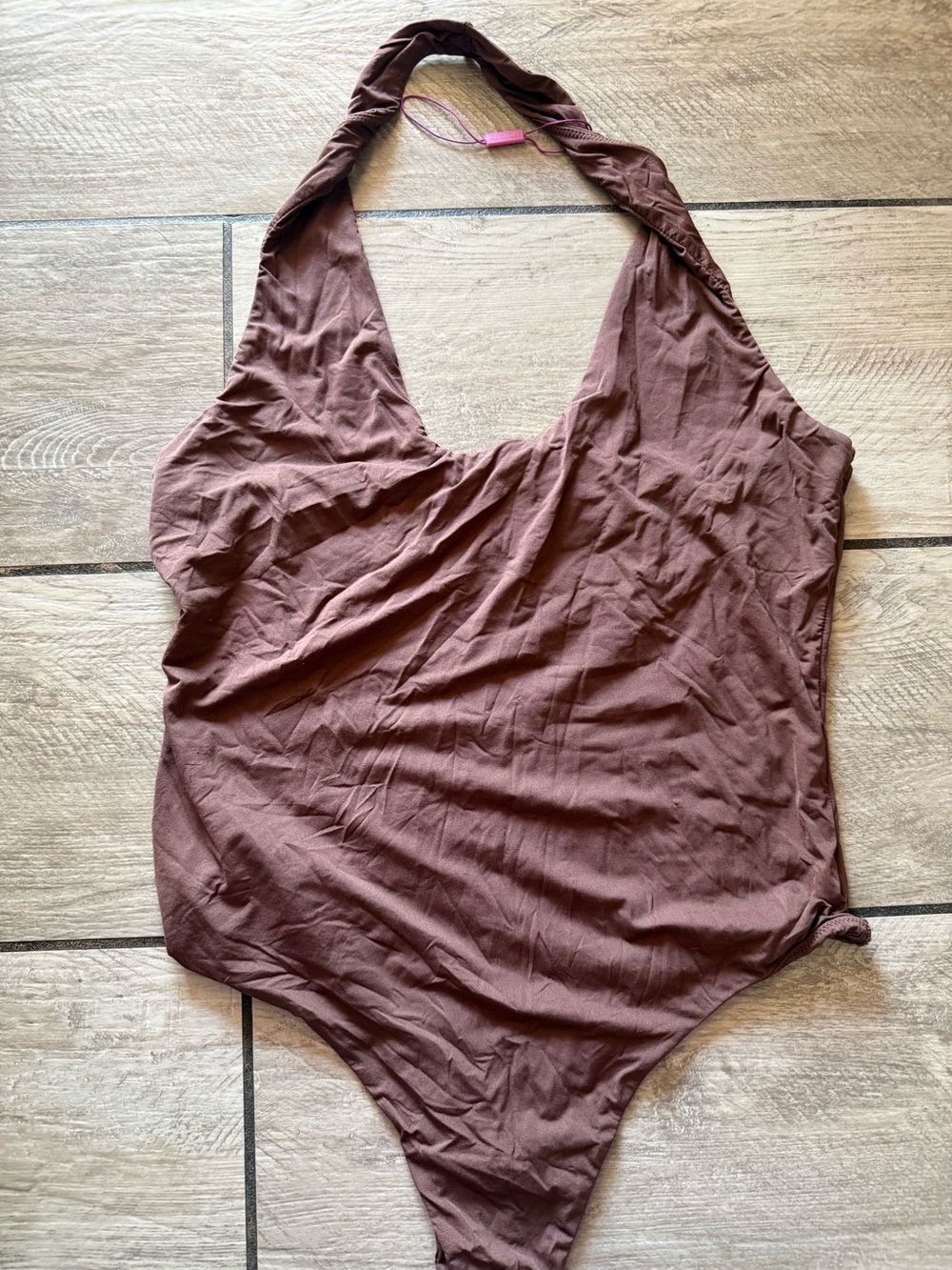 Women halter bodysuit